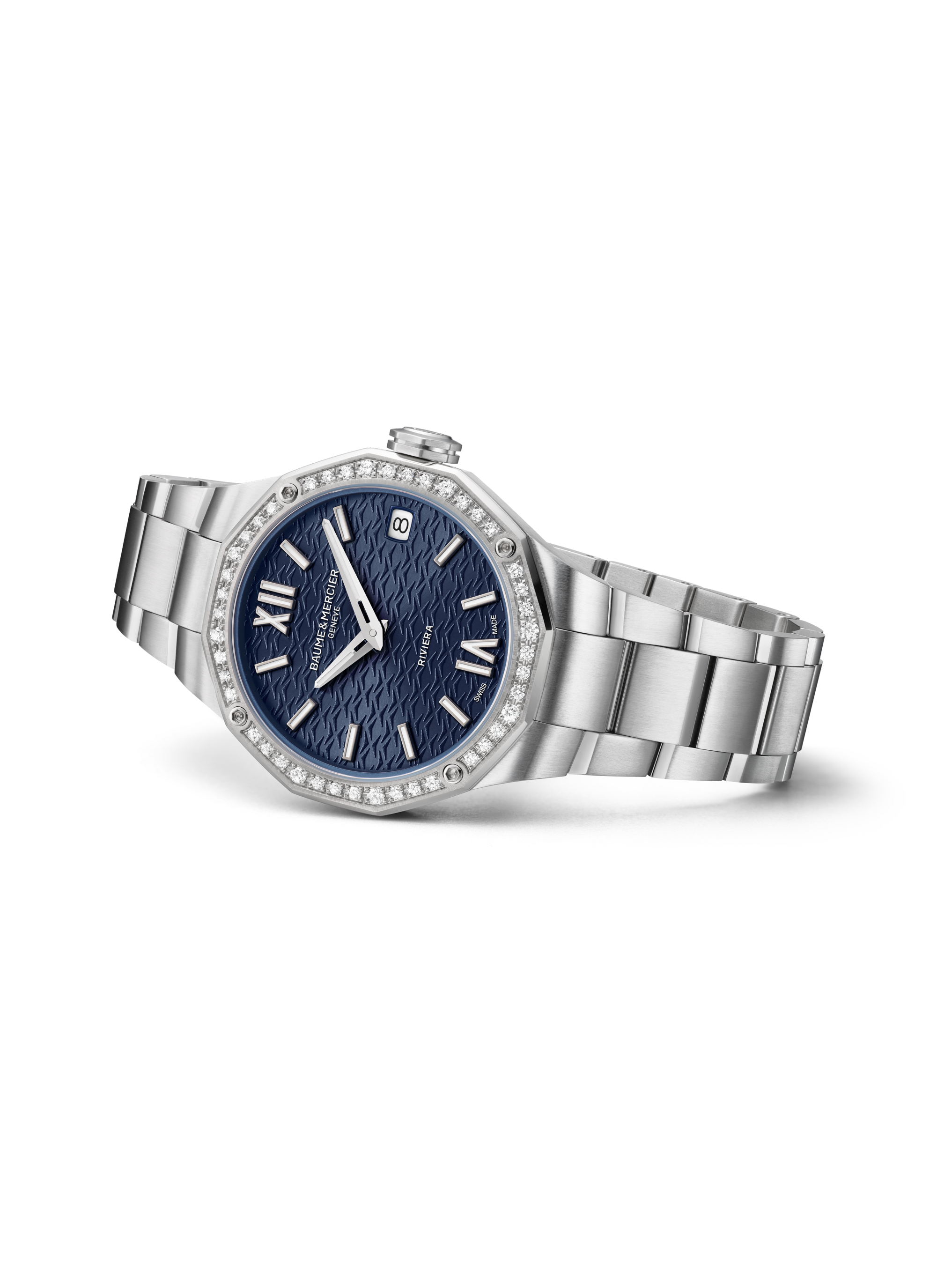 名士表(Baume & Mercier)Riviera 10765 女士腕表 High Angle