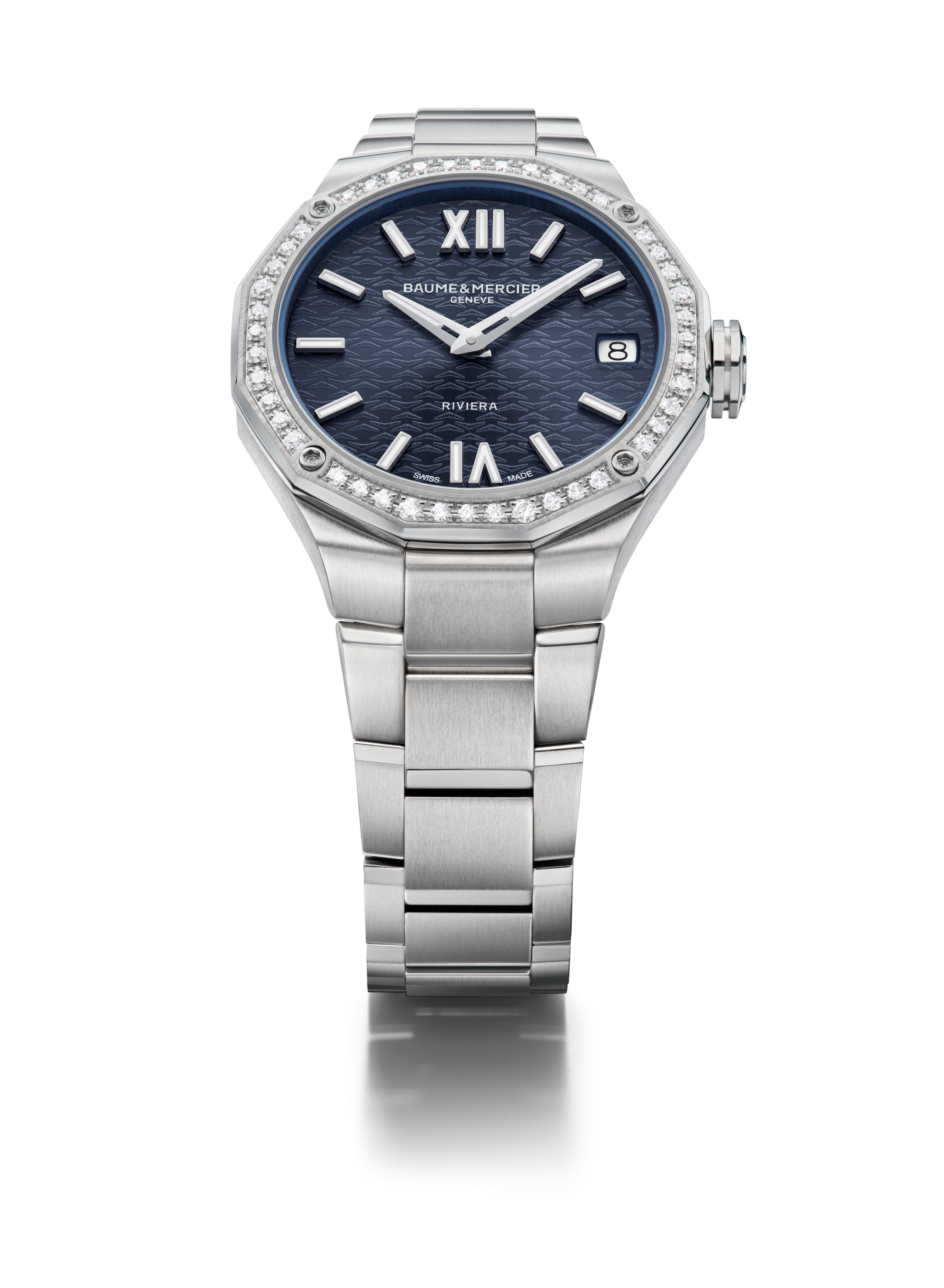 名士表(Baume & Mercier)Riviera 10765 女士腕表 High Angle
